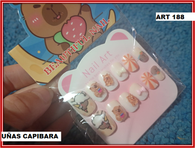 ART 188 UÑAS CAPIBARA