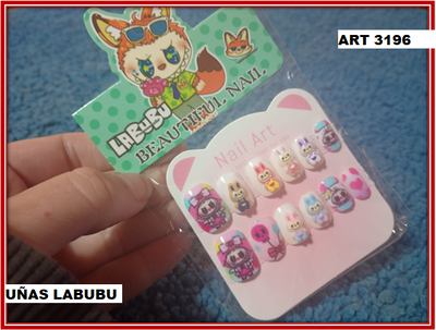 ART 3196 UÑAS LABUBU