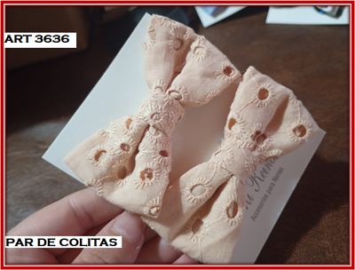 ART 3636 PAR DE COLITAS