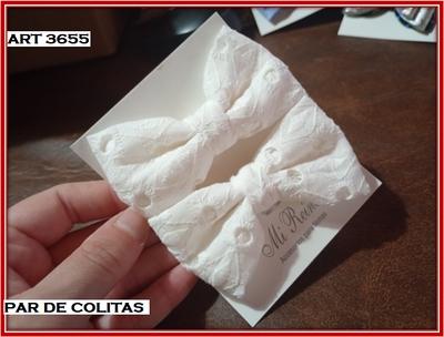 ART 3655 PAR DE COLITAS