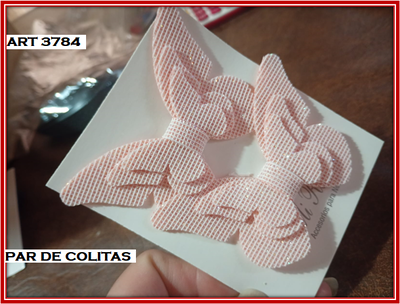 ART 3784 PAR DE COLITAS