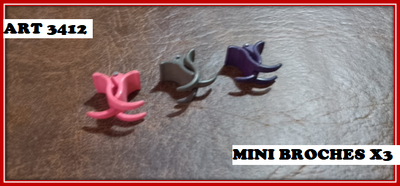 ART 3412 BROCHE X3