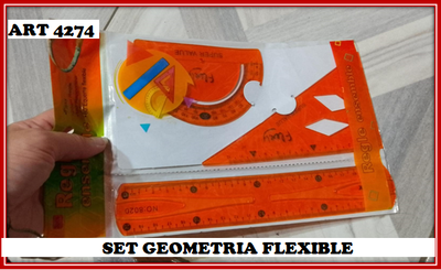 ART 4274 SET GEOMETRIA FLEXIBLE