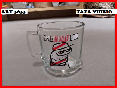 ART 3633 TAZA VIDRIO
