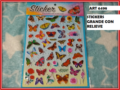 ART 6498 STICKERS