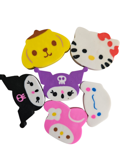 SOLO POR ENCARGUE Goma Carita Sanrio