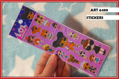 ART 6489 STICKERS