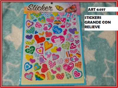 ART 6407 STICKERS
