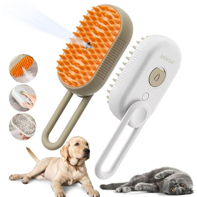 Cepillo a vapor mascotas con mango 