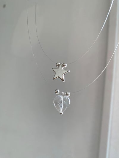 Gargantilla corazon cristal 