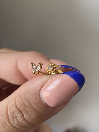 Piercing flor 
