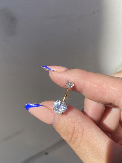 Piercing ombligo golden 