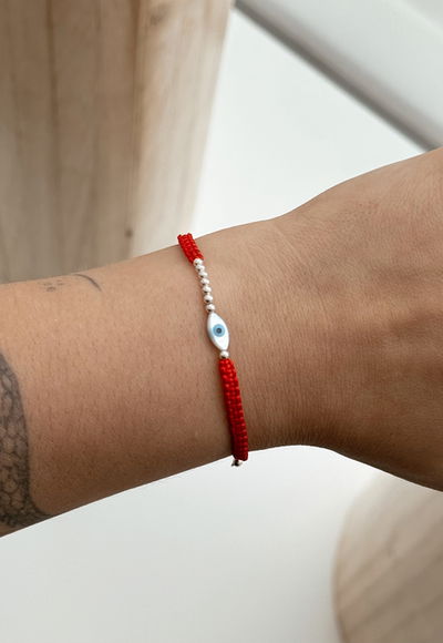 Pulsera hilo y ojo 
