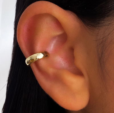 Earcuff liso golden