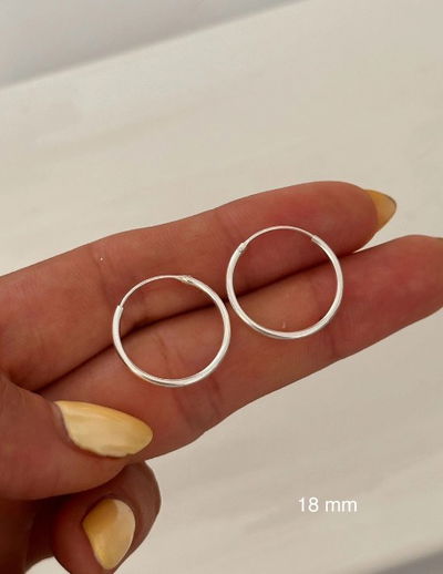 Argollitas Classic 18mm