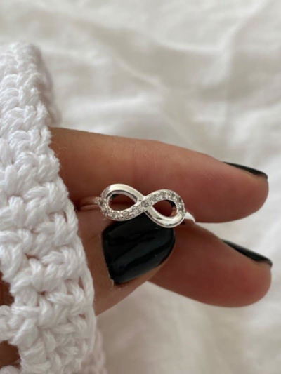 Anillo Infinito brillo 
