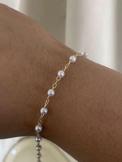 Pulsera perlitas