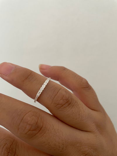 Anillo Morganite