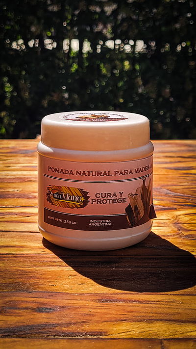 Pomada Natural para Maderas, Utensilios, Juguetes, Mates 