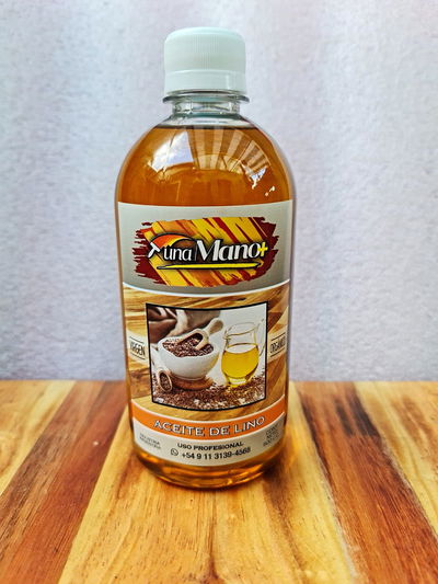 Aceite de Lino Virgen y Orgánico Importado