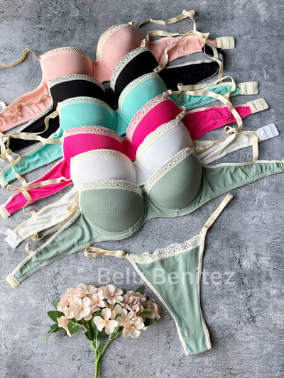 6 Conjunto armado puntilla MEDIA DOCENA