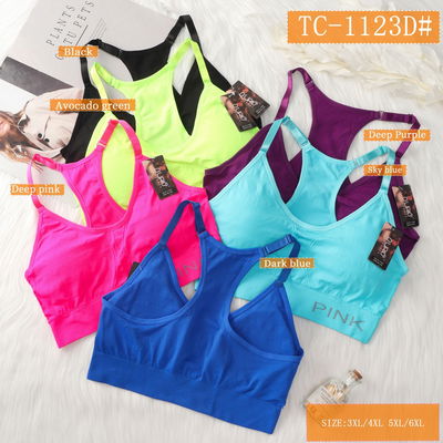 corpiño deportivo cierre UNIDAD