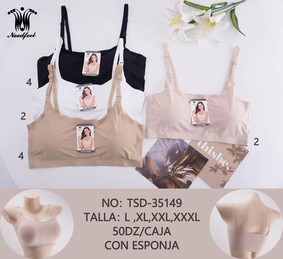 Corpiño segunda piel UNIDAD