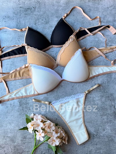 6 Conjunto triángulo puntilla MEDIA DOCENA