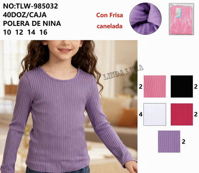 Camiseta termica morley juvenil MEDIA DOCENA