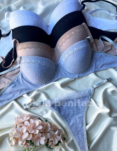 Conjunto armado algodón puntilla por mayor