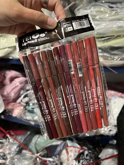 12 Delineadores de labio Tei