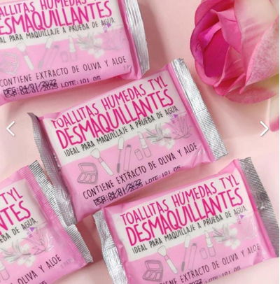 3 Packs Toallitas desmaquillantes 8unid