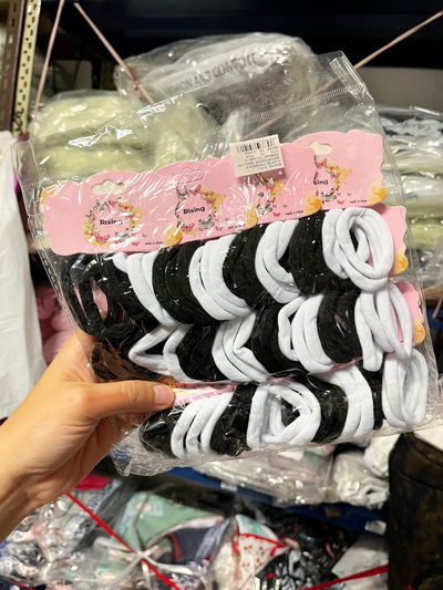 72 Colitas blanco negro packs x6