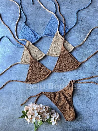 12 Bikini texturada 3 colores DOCENA