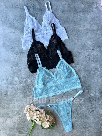 Conjunto brallet encaje por mayor