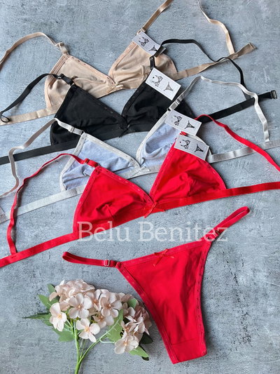 Conjunto brallet algodón por mayor