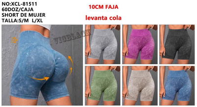 Short frunce premiun MEDIA DOCENA