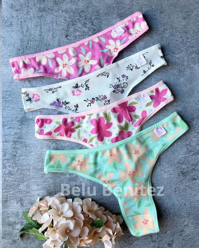 12 Colales algodón morley estampa  DOCENA