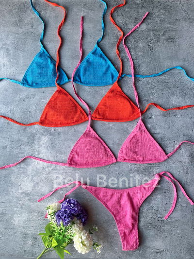 12 Bikini texturada 3 colores DOCENA