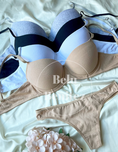 6 Conjunto armado algodón MEDIA DOCENA