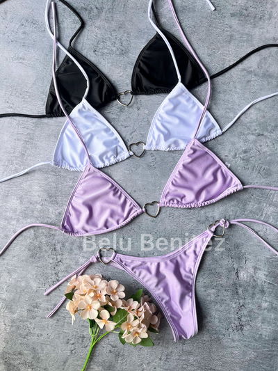 6 bikini corazón MEDIA DOCENA