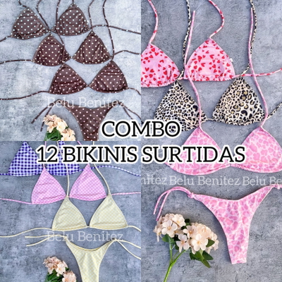 Combo bikini surtidas X12