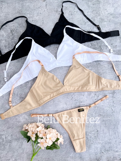 Conj. brallet algodón X6 unidades