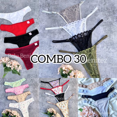Combo MEGA 30 bombachas surtidas 