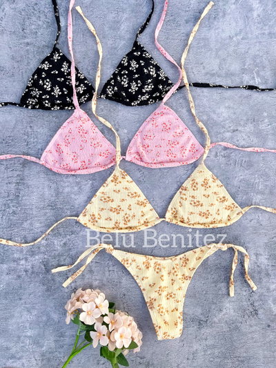 Bikini estampada texturada X6 o X12 unid.
