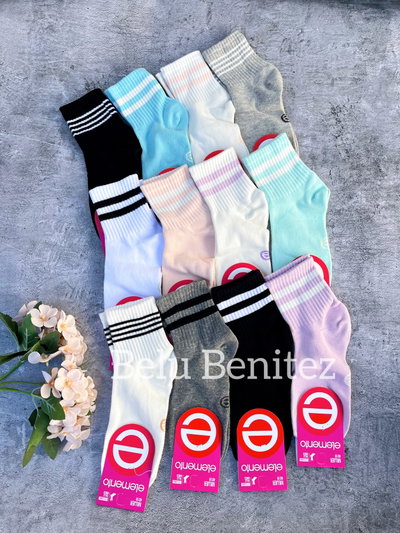 Medias tenis elemento DOCENA