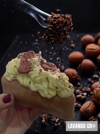 Vela porción de torta 