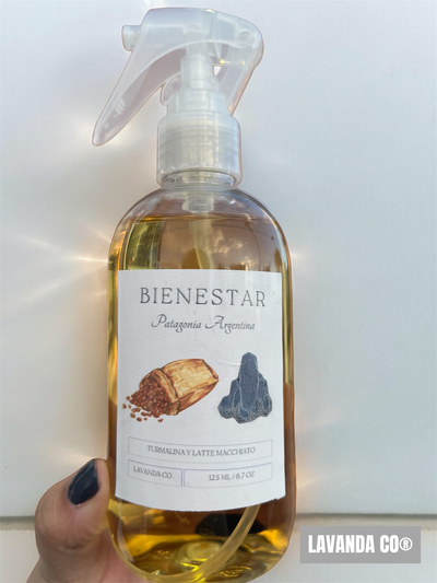 Spray áurico latte macchiato y turmalina GRANDE