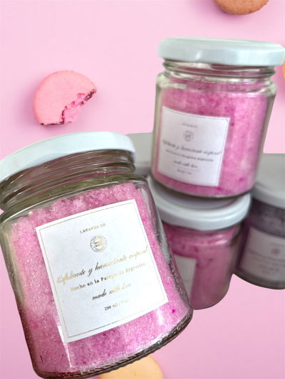 Exfoliante e hidratante chicle