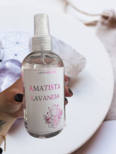 Spray áurico amatista y lavanda
